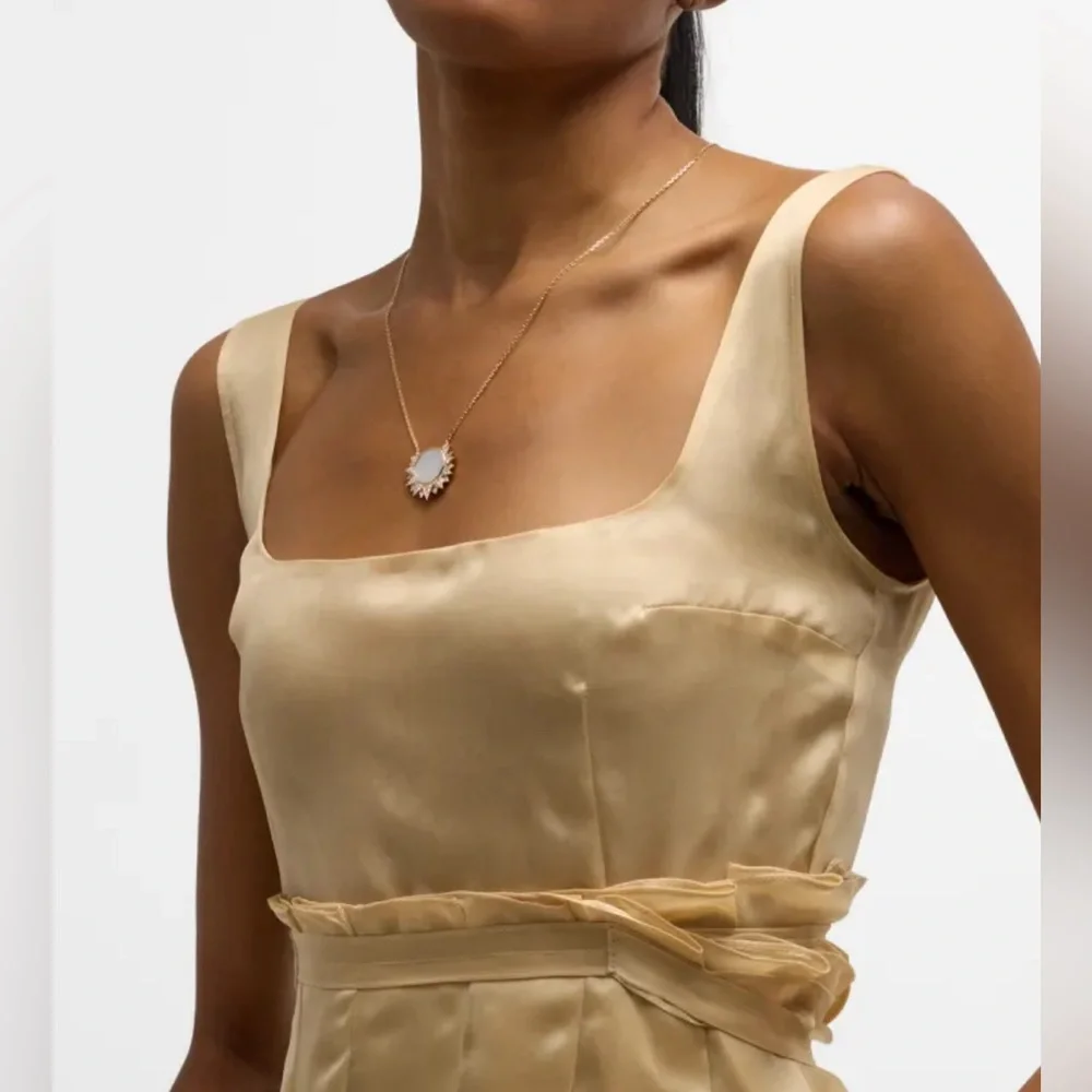 PIAGET
Sunlight 18k Rose Gold Mother of Pearl & Diamond Pendant Necklace - Picture 4 of 8